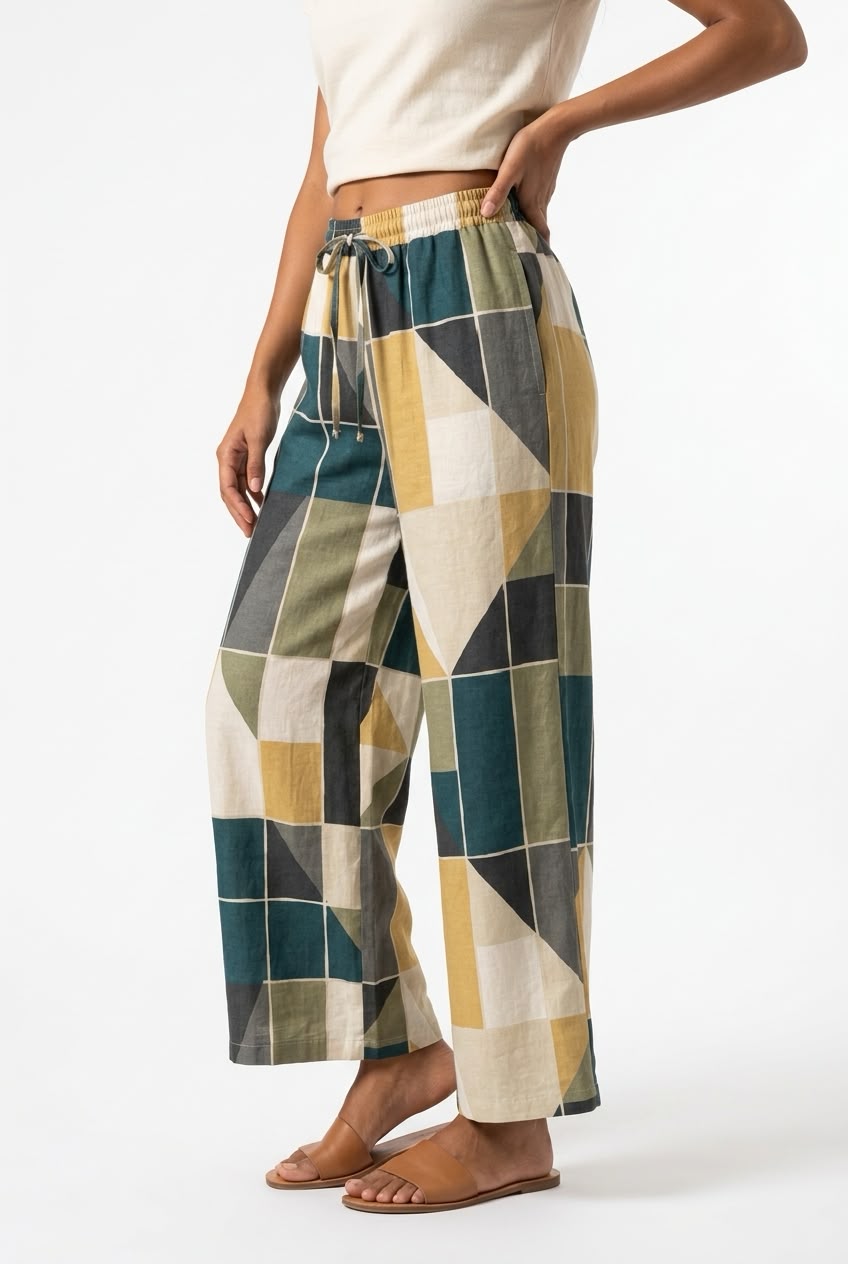 PANTALONES DE SEDA 100PZ